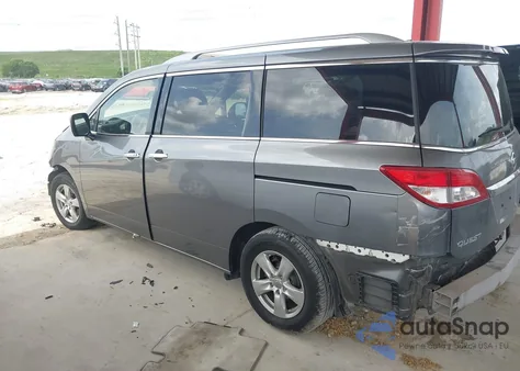 2017 Nissan Quest Sv from USA, damaged, VIN JN8AE2KP3H9166861